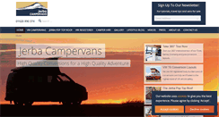 Desktop Screenshot of jerbacampervans.co.uk